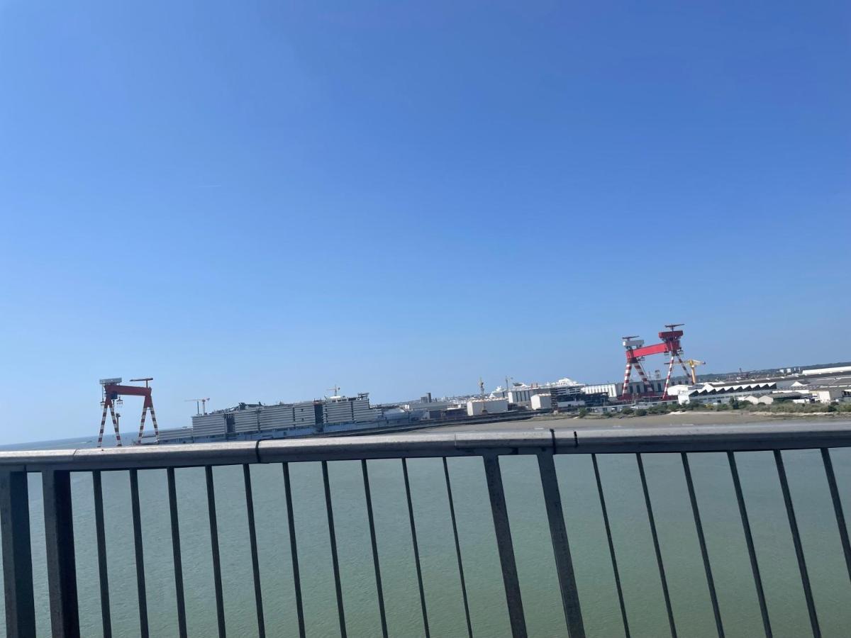 Studio Cosy Avec Terrasse, Proche Chantiers Et Airbus Σαιν-Ναζαίρ Εξωτερικό φωτογραφία